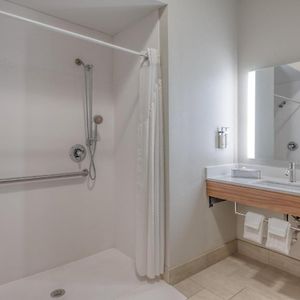 Standard King Room Roll Shower Mobility Accessible